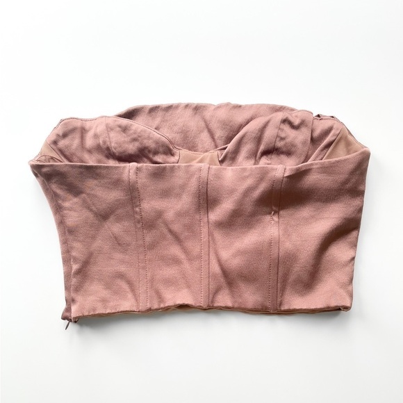 Zara Corset Satin Bustier - Picture 7 of 9